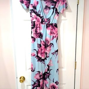 High-Low Floral Dress
